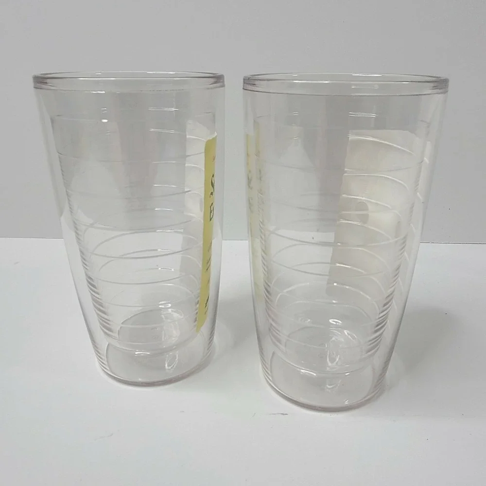 Vintage Tervis Tumbler 2 Pack Seagrams Extra Dry Gin 16 oz. Tumblers